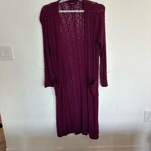 Torrid Women’s Purple Duster

Size 2 (18-20)